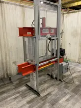 25 TON POWER TEAM HYDRAULIC H FRAME SHOP PRESS STOCK #81276