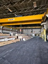 40 TON X 48' SPAN MUNCK LOADRUNNER OVERHEAD BRIDGE CRANE. STOCK # 0982226