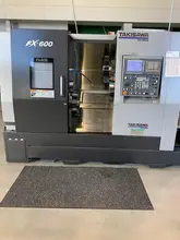 Takisawa FX-600 Multi-Axis CNC Lathe, 2017- Twin Turret, Twin Spindle,  Y-Axis, 2 Year Fanuc Warranty, Low Hours