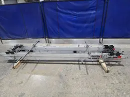 KNIGHT 4110 CHAIN HOIST LIFT TRACK 12′ 10″ 500 LB CAPACITY SET OF TWO USED