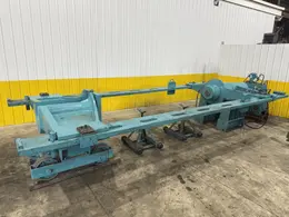 500 TON DRILL QUIP HORIZONTAL HYDRAULIC WHEEL PRESS WITH VICKERS HYDRAULIC UNIT: STOCK #23422