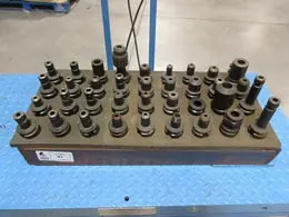 BT 35 Taper Tool Holders- End Mill Holders, ER 20 Collet Holders- Auction Item