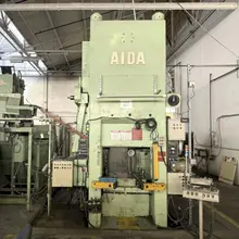 630 TON AIDA K-630 KNUCKLE JOINT PRESS. STOCK # 0758426