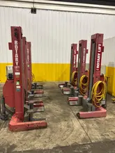 (6) 15,000 LBS ROTARY MODEL #HP615-100 AUTOMOTIVE COLUMN LIFT JACKS: YOBRO #24527