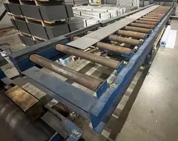 36" X 20' POWERED ROLLER CONVEYOR STOCK# 3864