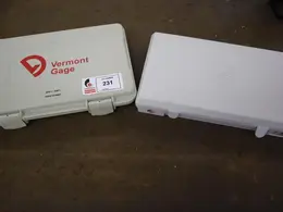Vermont Pin Gage Set .501" - .625"+, and Meyer Pin Gage Set .626" - .750" +, in Plastic Cases- Auction Item