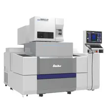 Seibu MM50UP "Ultra Precision" Wire EDM, X, Y, Z axis travel, +/-1um Pitch Cutting Accuracy, X, Y, Z axis travel: 19.7” x 15.7” x 12.2”, Wire diameter: .002” - .012”;  Seibu SmartNC Control +more