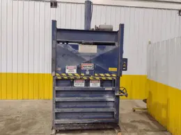 60" X 48" X 30" MAX-PAK MODEL #MP-60-E VERTICAL HYDRAULIC CARDBOARD BALER: STOCK #23656