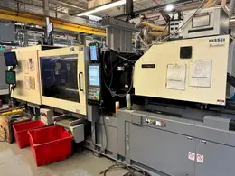 Nissei Used DCE250III-12E Multi-Material Injection Molding Machine, 275 Ton, 2.6 oz., yr. 2023