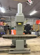 100 TON EITEL C-FRAME HYDRAULIC STRAIGHTENING PRESS. STOCK # 0436326