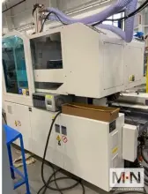 198 TON 6.4 OZ KRAUSS MAFFEI MODEL KM180/380AX ELECTRIC INJECTION MOLDING MACHINE MFG 2011