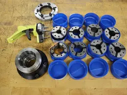 Royal Quick-Grip 52 Collet System w Collet Nose, Collets and Royal Collet Change Gun- Auction Item