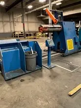 30,000# X 48" PERFECTO UNCOILER WITH COIL CAR &amp; HOLD DOWN  STOCK #3646