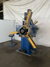 8,000 LB  X 12" ARKU AH3000/2/350/FU-4Q DOUBLE END POWERED COIL REEL/UNCOILER. STOCK # 0644723