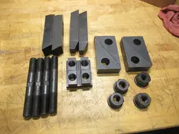 1" Clamp Down Hardware, Steps, T-Nuts &amp; More- Auction Item