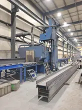 Pangborn ES-1821 Plate &amp; Structural Steel Shot Blast Machine, 2009 – 4×25 HP, Rebuilt 2020