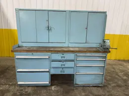 VIDMAR CABINET TOOLROOM WORK BENCH: YOBRO #24230