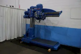 5' X 11" CARLTON RADIAL ARM DRILL: STOCK #76152