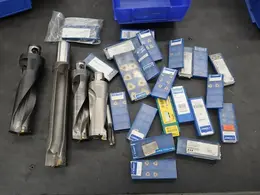 Komet Insert Thru Spindle Coolant Drills, Assorted Komet Insets- Auction Item