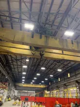 40/10 TON X 76' 6" P&amp;H D-20 OVERHEAD BRIDGE CRANE. STOCK # 0314623.