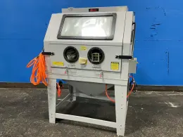 ALLSOURCE BLASTERS AND EQUIPMENT 34”X46”X34” CHAMBER ABRASIVE BLAST CABINET  -  41800