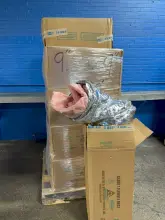 ATCO RUBBER PRODUCTS 9” X 25’ FLEXIBLE DUCTING   -  13102509