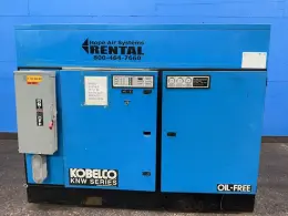 Kobelco 100 Hp Rotary Screw Air Compressor  -  Knw A1-a/l