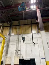 5 TON SHAW BOX SINGLE GIRDER POWERED CABLE HOIST &amp; TROLLEY, REMOTE CONTROLLED: YOBRO #25898