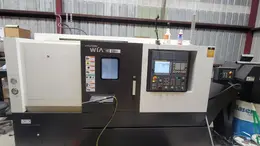 Hyundai Wia HD 2200 CNC Lathe, 2018 – 8″ Chuck, Rigid Tapping, Chip Conveyor