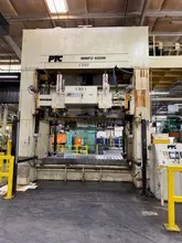 600 ton PTC Transfer / Progressive Die Press Model MMP2-600M Straight Side Mechanical Press For Sale, Year 2003