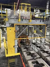 2024 Sinto 2 line mold handling system for tag# 20 Sinto 21 molds per side, mold transfers, hydraulic system and controls, weights and jackets, weight and jacket shifter, mold push off