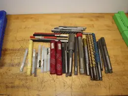 HSS Assorted Reamers - Straight &amp; Spiral Flute, Tapered. 1/2" - 1-1/2"- Auction Item