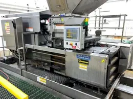 30" X 30" HARMONY ENTERPRISES EXTRACT PLUS HORIZONTAL BALER &amp; PERFERATOR, FOR CAN &amp; BOTTLES LIQUID EXTRACTION: YOBRO #25023