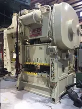150 Ton Blow SC2-150-60-36 Straight Side Mechanical Metal Stamping Press For Sale, Under Power