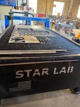 5’x10′ Starlab CNC Plasma Table, 2012 – Hypertherm Sync 85, Water Table, Flashcut OS and Controllers