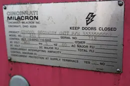 250 GALLON CINCINNATI MILACRON SUMP SUCKER: STOCK #71713