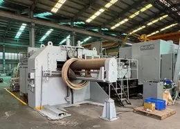 SAKAMURA #BPF-580, HEAVY DUTY LONG/SHORT 6-STATION, 5-DIE PARTS FORMER