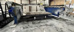 7.5′ x 12′ Maya 625A 4 Axis CNC Granite Bridge Saw, 2014