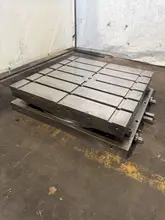 30" X 30" DEVLIEG AIR LIFT ROTARY TABLE. STOCK # 0220826