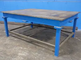 84" X 60" X 36" WELDING TABLE