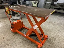 Presto Lift 1000 lbs 24x 48 Model XBP36-10 Portable Electric Scissor Lift