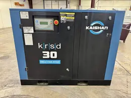 Kaishan KRSD-30-125 30 HP Rotary Screw Air Compressor, 2024 – 138 CFM, 125 PSI