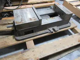 8" Machine Vise with Hard Jaws **Unknown Brand**- Auction Item