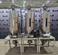 CONAIR CH16-4/SP Triple Hopper Resin Dryer Unit USED