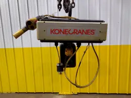 1 TON KONE MODEL @XN10100015P16S1C KONECRANES ELECTRIC CHAIN HOIST: STOCK 18707