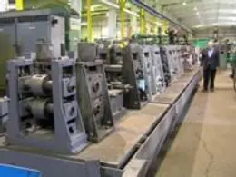 20 STAND X 4.5" ARBOR X 15" STRIP WIDTH TUREK &amp; HELLER TUBE/PIPE MILL. STOCK # 0984626