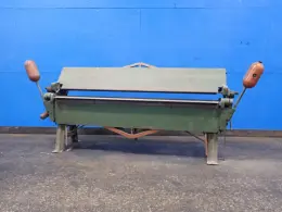 CHICAGO, DRIES &amp; KRUMP MFG. CO. 96" SHEET METAL BRAKE   -  L37