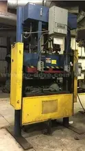58 TON BECKWOOD MODEL #2P58F35P1850 DOWN MOVING HYDRAULIC PRESS, NEW 1999