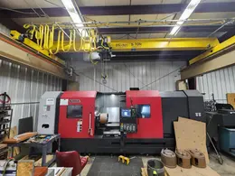 Smart NL6000LM CNC Lathe, 2023 – 24″ Chuck, Live Tooling, Tailstock, Steady Rest, Box Ways, Chip Conveyor