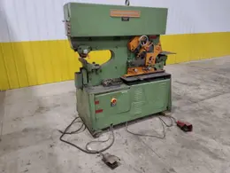 66 TON PEDDINGHAUS MODEL #66/110 PEDDIMASTER HYDRAULIC IRONWORKER: STOCK #22239